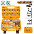 INGCO 46 PCs 1/4" Socket Set - HKTS14462