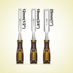INGCO 3 PCs Wood Chisel Set - HKTWCS301