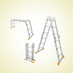INGCO 330LBS, 4x3 Steeps Multi-Purpose Aluminum Ladder - HLAD04431