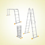 INGCO 330LBS, 4x4 Steps Multi-Purpose Aluminum Ladder - HLAD04441