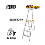 INGCO 4 Steps, 330LBS, 26x25x3CM Household Ladder - HLAD06041