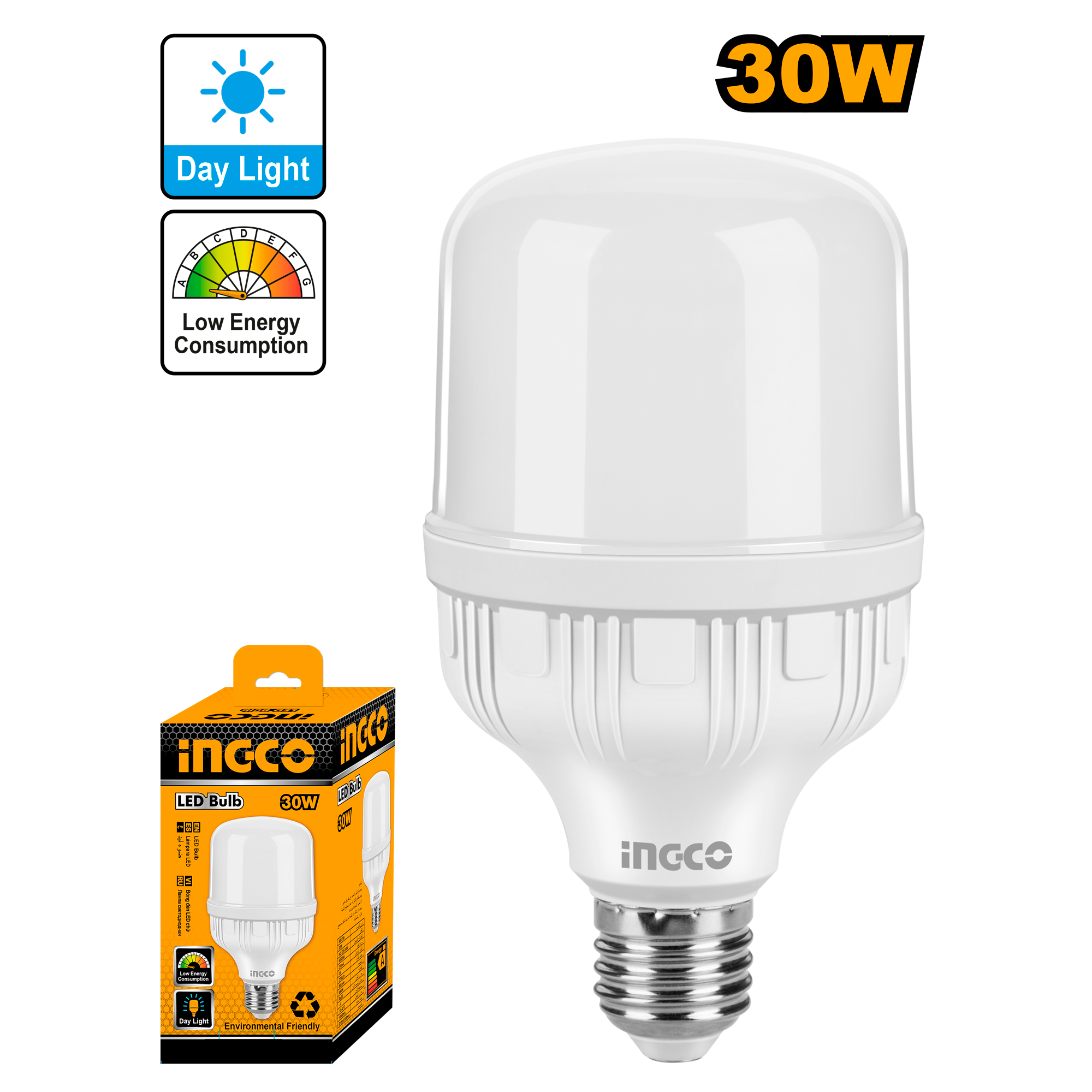INGCO LED T Lamp 30W - C50 - HLBACD3301T Main image