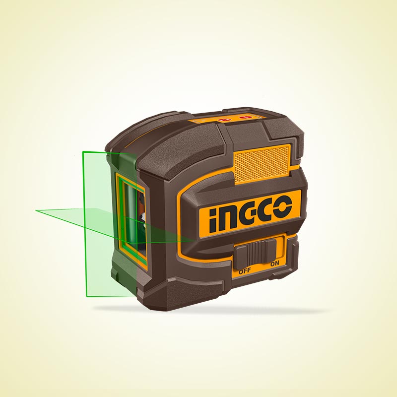 INGCO 2 Lines, 0-35M Self-Leveling Line Laser - HLL156601