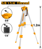 INGCO 5/8 + 1/4 Tripods for Laser Levels - HLLT01152