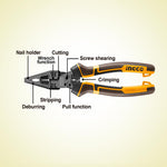 INGCO 200MM (8") 8-in-1 Multi-Function Combination Pliers - HMFCP28200