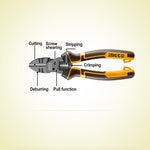 INGCO 200MM (8") 6-in-1 Multi-Function Diagonal Cutting Pliers - HMFDCP28200