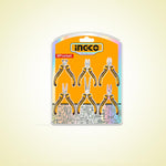 INGCO 115MM (4.5") 6 Pcs Mini Pliers Set - HMPS06115