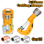 INGCO 3-32MM Pipe Cutter - HPC0232