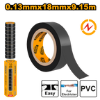 INGCO 0.12MMx18MMx9.15MPVC Insulating Tape - HPET1103