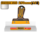 INGCO 250MM (10") Drywall Taping Knives - Stainless Steel - HPUT78250
