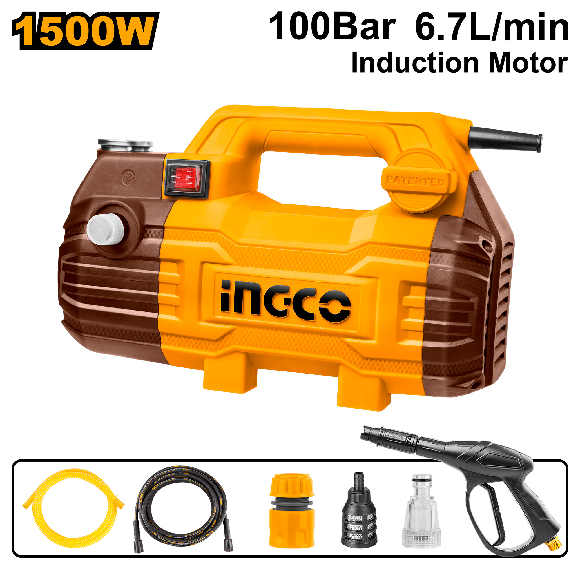 INGCO High Pressure Washer - HPWR15028 Main image