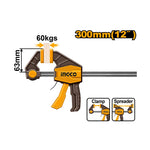 INGCO 300MM 12" Quick Bar Clamp - HQBC01602