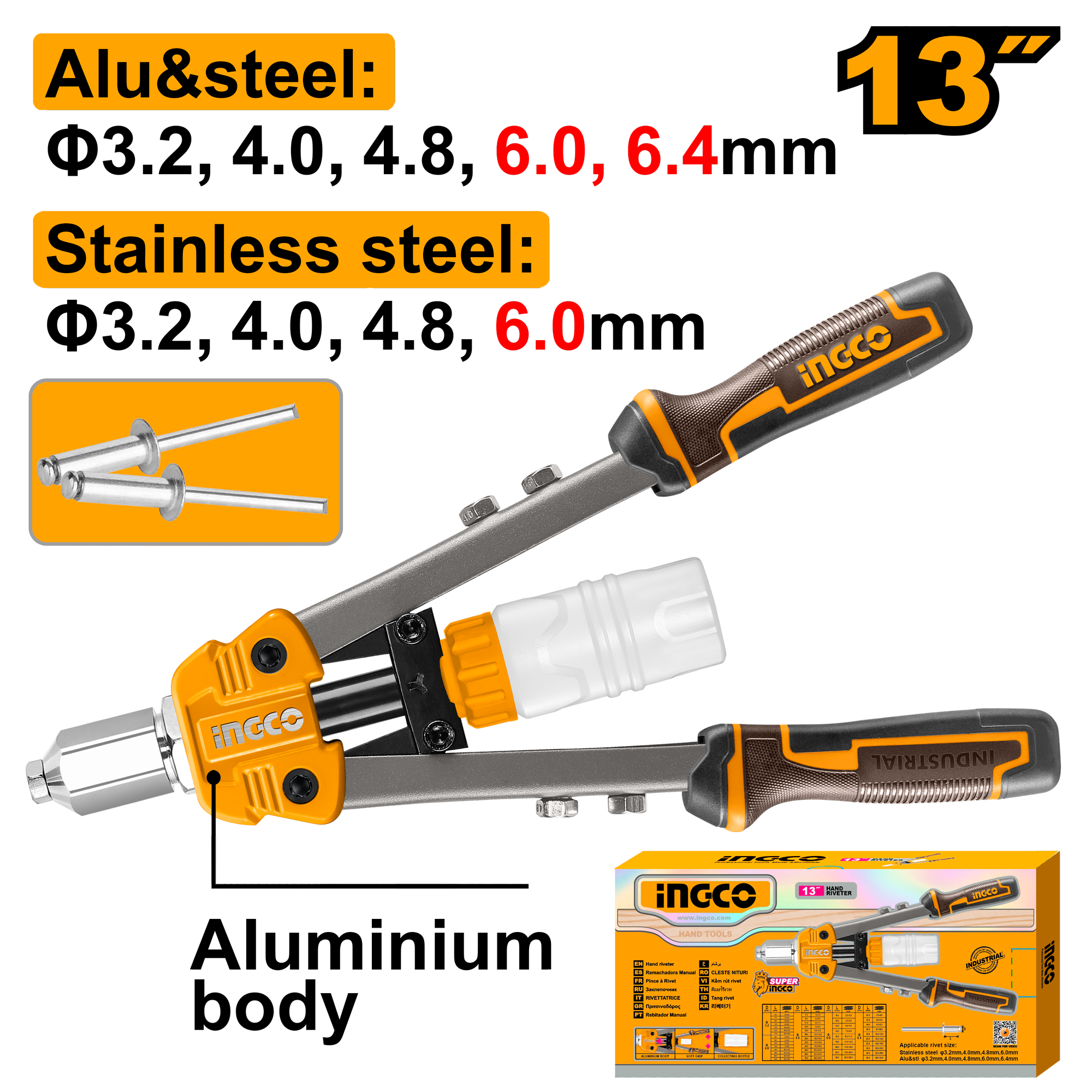 INGCO 13" Hand Riveter - HR131