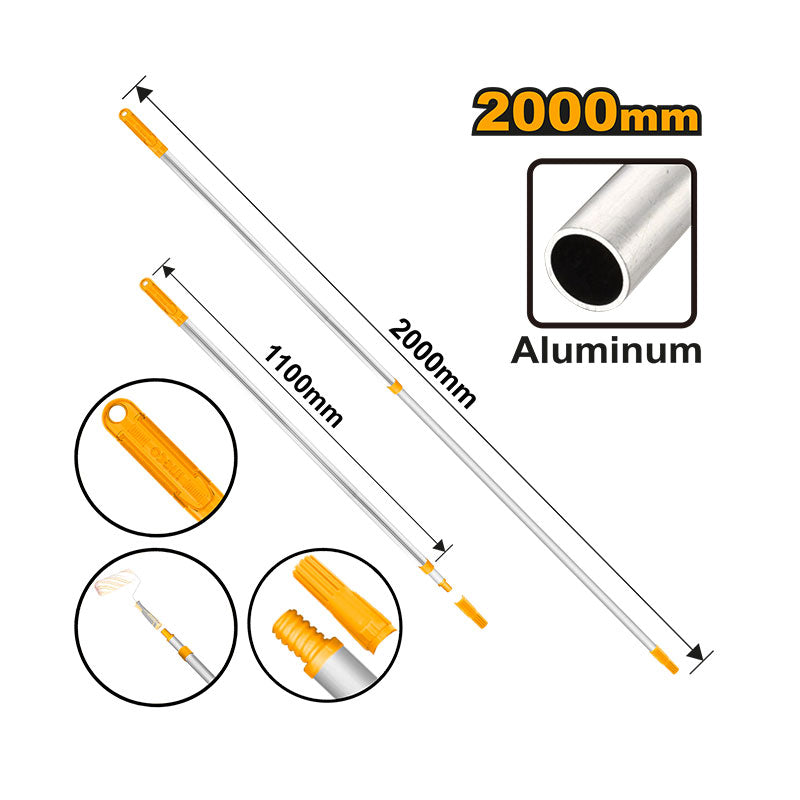 INGCO 2000MM Telescopic Rod - Aluminum - HRCEP0201