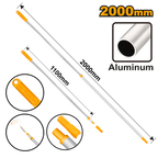 INGCO 2000MM Telescopic Rod - Aluminum - HRCEP0201