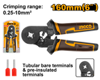 INGCO 160MM (6") Ratchet Crimping Plier - HRCPG05210