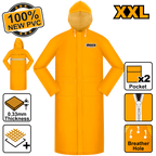 INGCO 100% New PVC Raincoat - HRCTL031.L, XXL