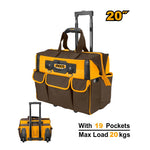 INGCO 20" Rolling Rigid Tool Bag - HRRTB2015