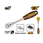 INGCO 72T 1/2" Ratchet Wrench - HRTH0812