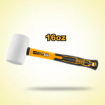 INGCO Rubber Hammer 16oz White - P6C24 - HRUH8316