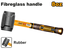 INGCO 8 Oz Rubber Hammer - HRUH8808