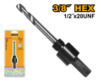 INGCO 3/8" (1/2"x20UNF) Arbor for Hole Saw - HSA01