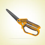INGCO 255MM (10") Rubber Grip Long-Blade Heavy Duty Scissors - HSCRS832558