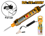 INGCO DC 1V-100V Automotive Circuit Tester (For Car) - HSDT41001