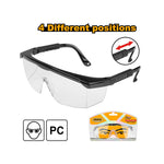 INGCO 4 Different Positions Safety Goggles - HSG04