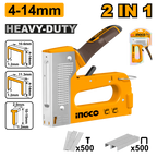 INGCO Heavy Duty 2 In 1 Staple Gun - HSG1408