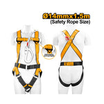 INGCO Safety Rope Size, 14MMx1.5M Safety Harness - HSH501415