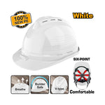 INGCO Comfortable, Six-Point Safety Helmet - HSH801, HSH802 & HSH804