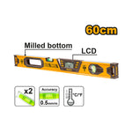 INGCO 60CM Milled Bottom Digital Level - HSL08060D