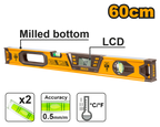 INGCO 60CM Milled Bottom Digital Level - HSL08060D