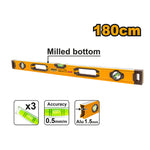 INGCO 180CM Milled Bottom Spirit Level - HSL08180