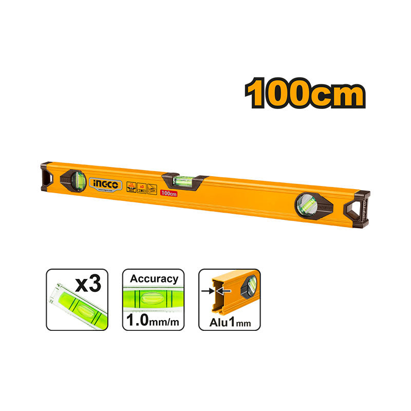 INGCO 100CM Spirit Level - HSL18100