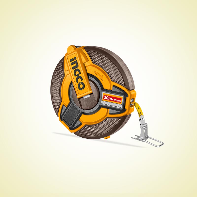 INGCO 30Mx12.5MM Steel Measuring Tape - HSMT0830
