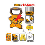 INGCO 50Mx12.5MM Steel Measuring Tape - HSMT0850