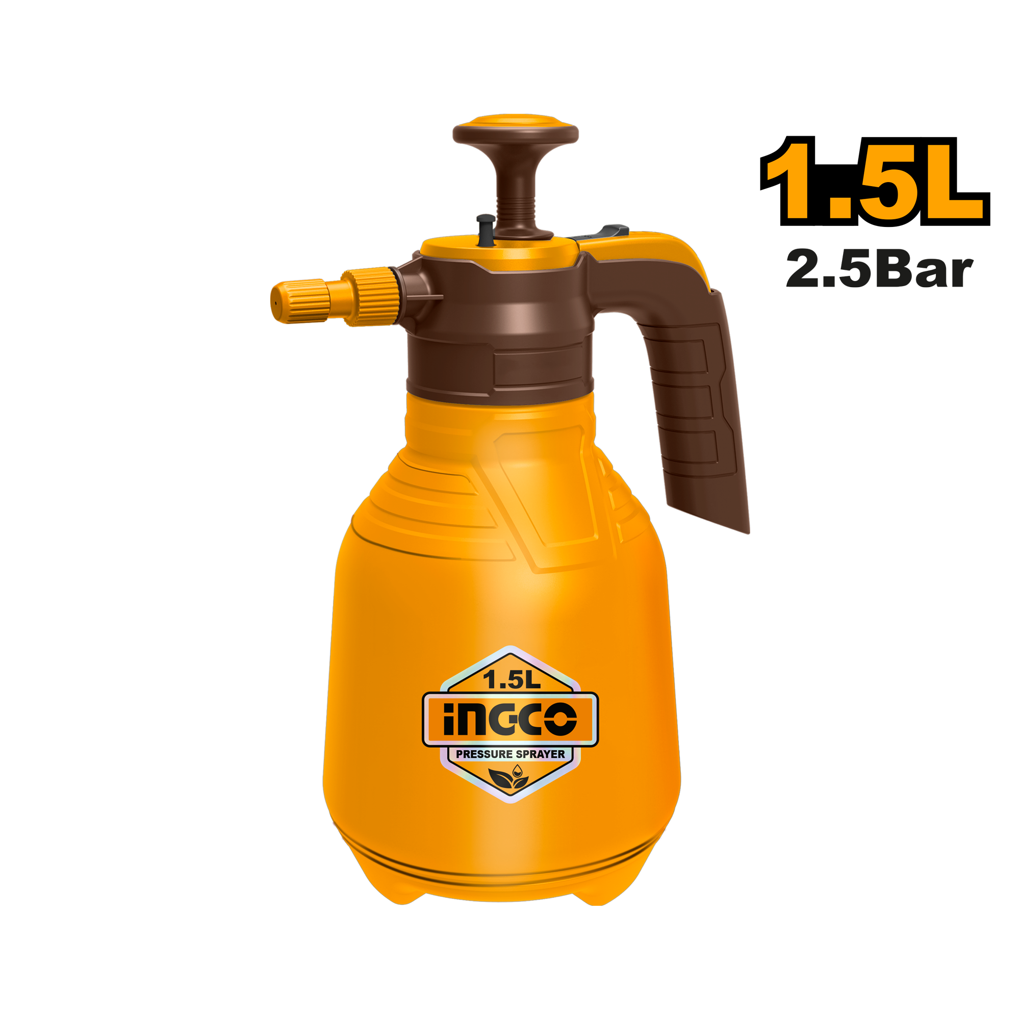 INGCO 1.5L, 2.5 Bar Pressure Sprayer - HSPP201502