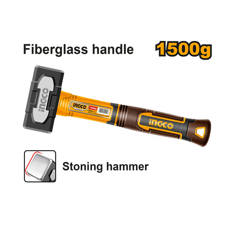 INGCO 1500g Stoning Hammer - HSTH81500