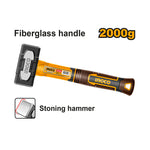 INGCO 2000g Stoning Hammer - HSTH82000