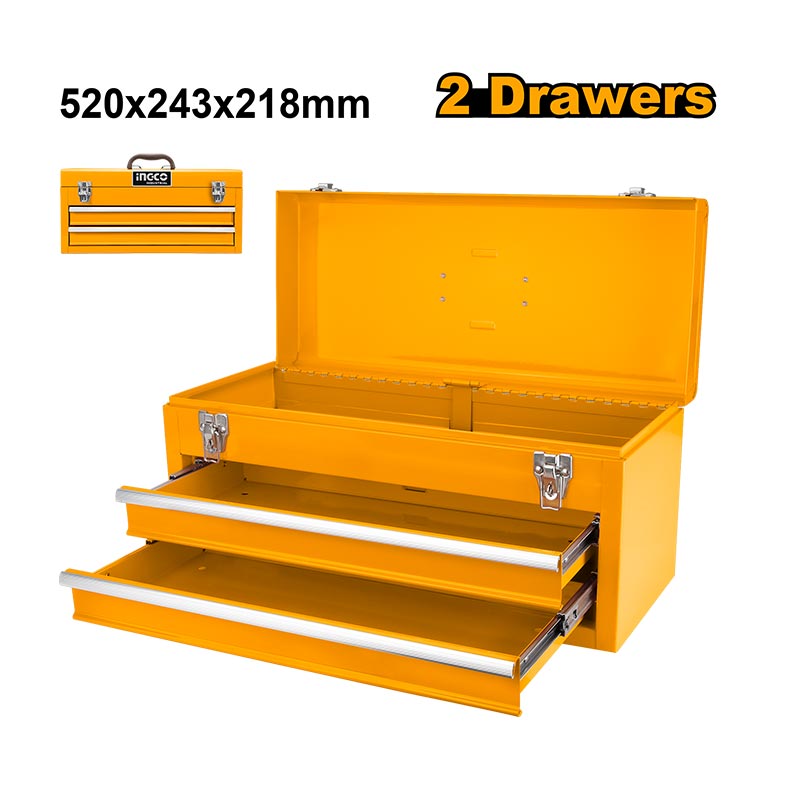 INGCO 2-Drawer Portable Toolbox - HTB06