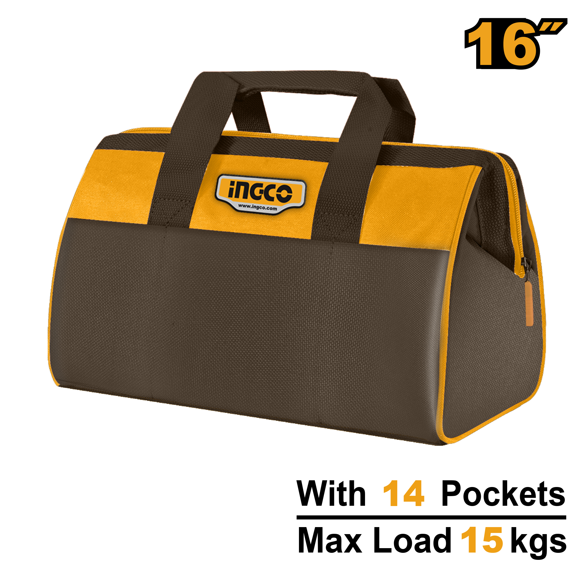 INGCO 16" Tool Bag - HTBG281628 Main image