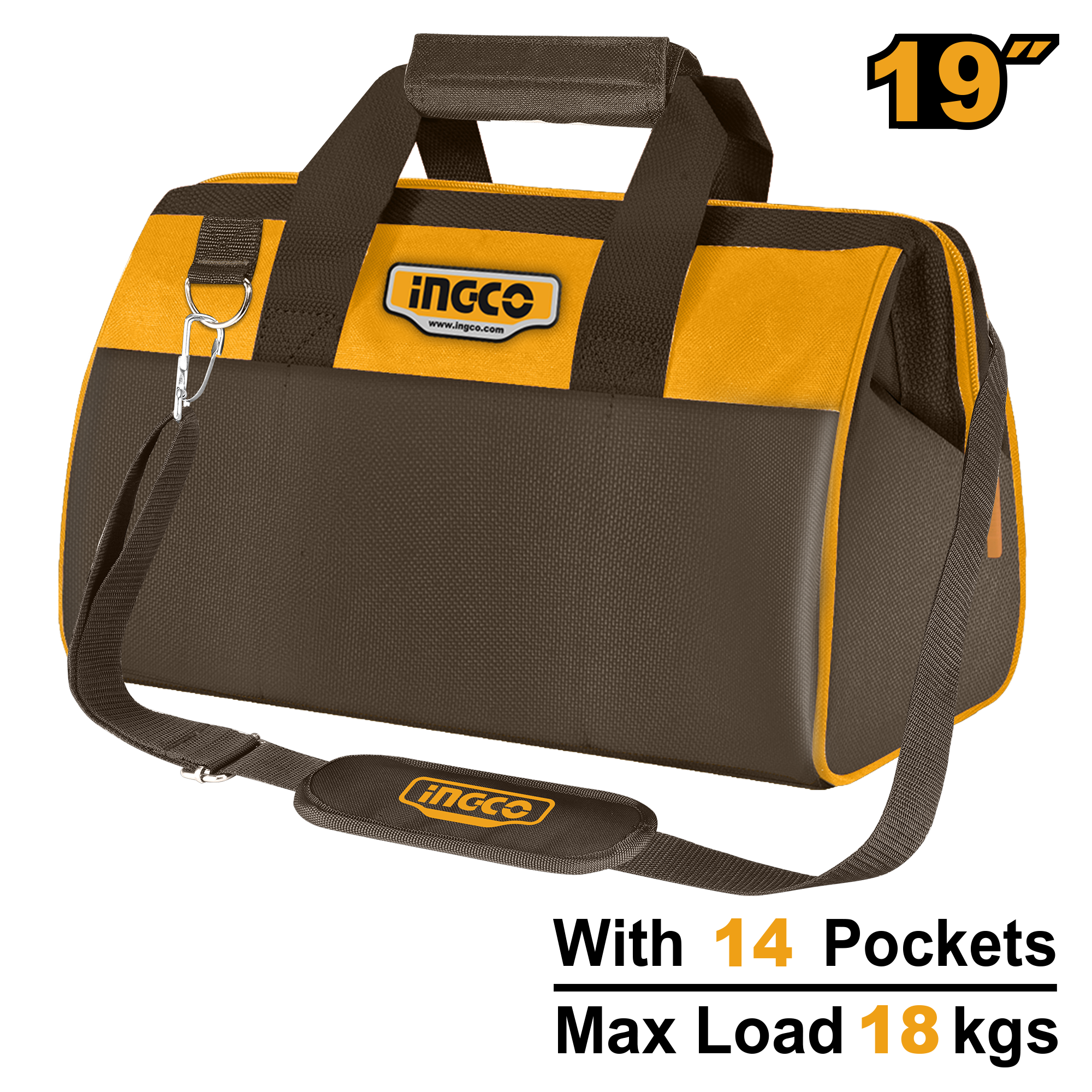 INGCO 19" Tool Bag - HTBG281928 Main image
