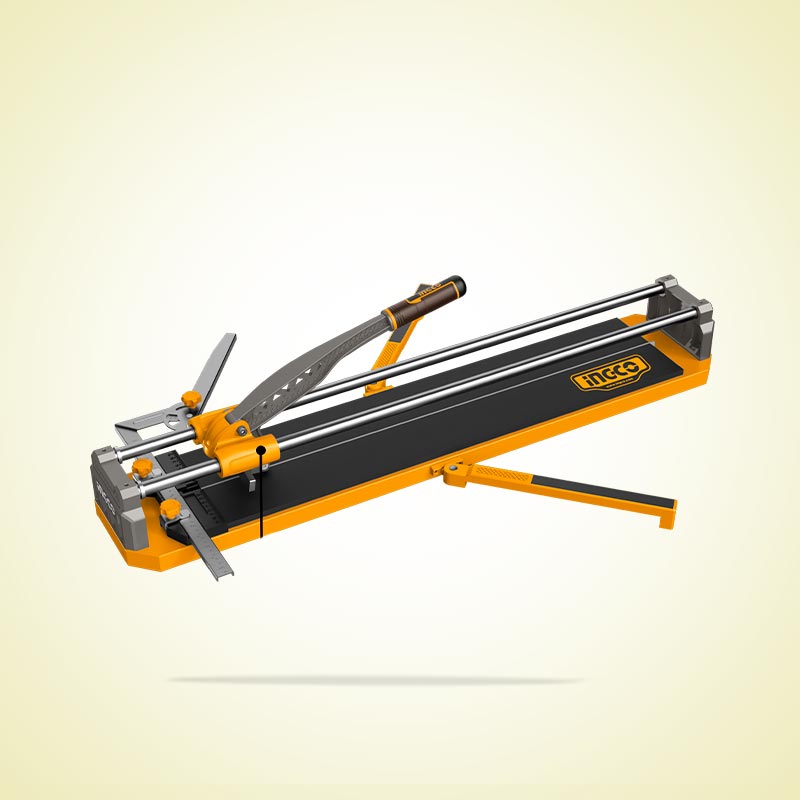 INGCO Extra-Long Aluminum Sliders 1200MM Tile Cutter with a 22x6x2MM Titanium Plating Ball Bearing Blade - HTC041201