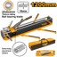INGCO Extra-Long Aluminum Sliders 1200MM Tile Cutter with a 22x6x2MM Titanium Plating Ball Bearing Blade - HTC041201