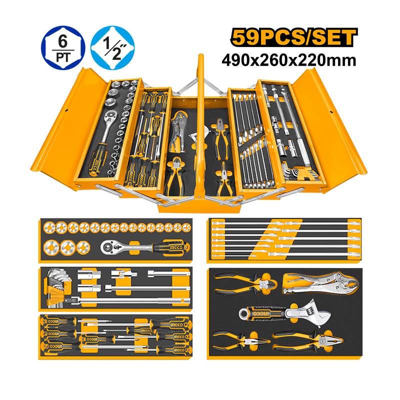 INGCO 108 PCs Tool Chest Set - HTCS151081