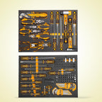 INGCO 328-Piece Tool Chest Set with 7 Drawers - HTCS273281