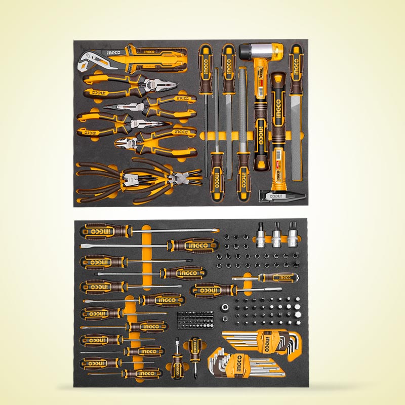INGCO 328-Piece Tool Chest Set with 7 Drawers - HTCS273281