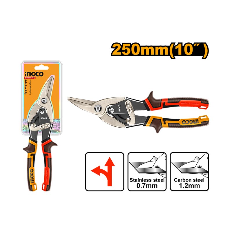 INGCO 250MM (10") Aviation Snip - HTSN0110L